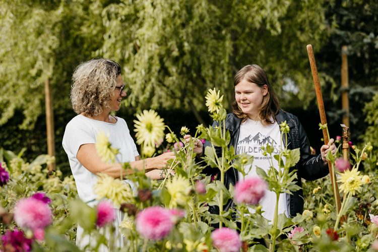 Loret Olijhoek met Naomi