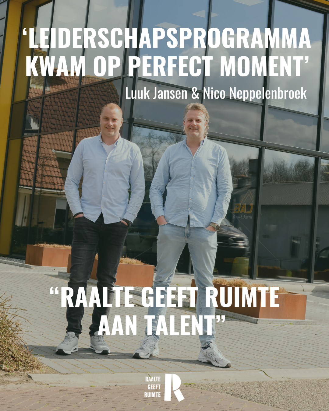 RGR leiderschapsprogramma Luuk en Nico