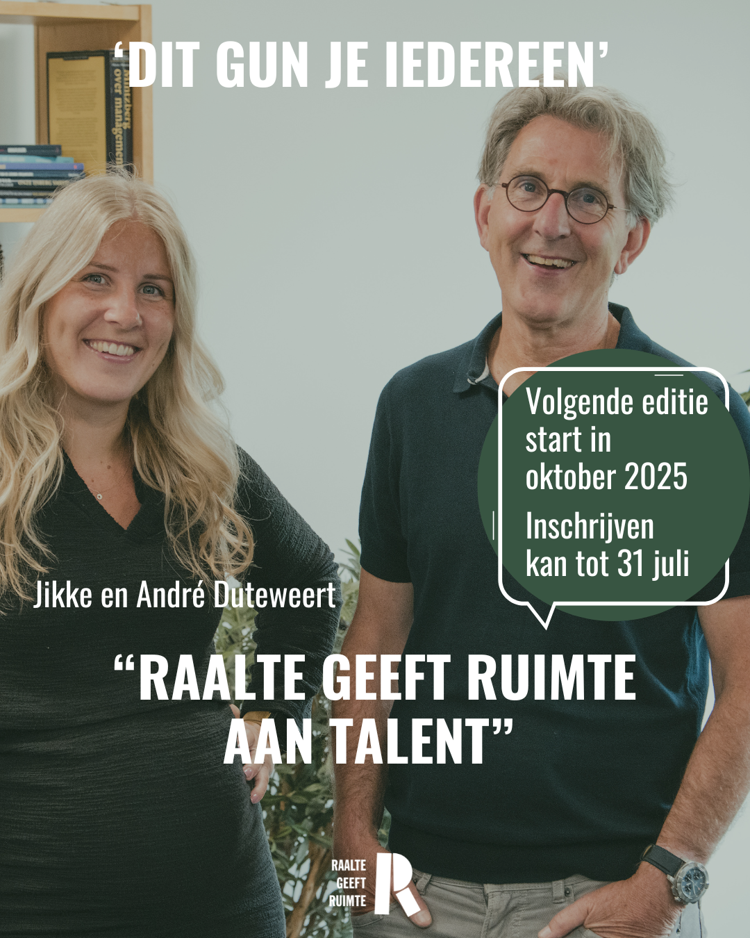 RGR leiderschapsprogramma UZBS Jikke en Andre